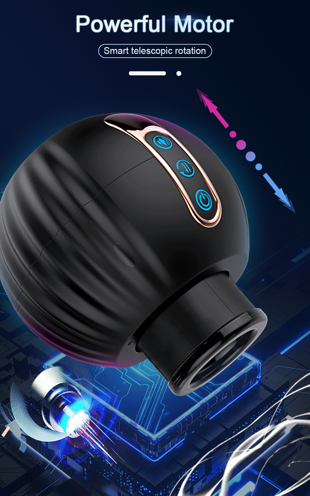 Secret Oasis Portable Male Masturbator