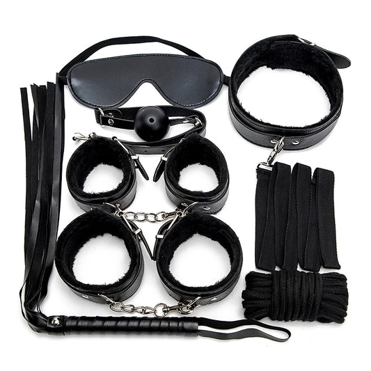 Secret Oasis 7-Piece Ultimate BDSM Kit – Perfect for Bondage Lovers