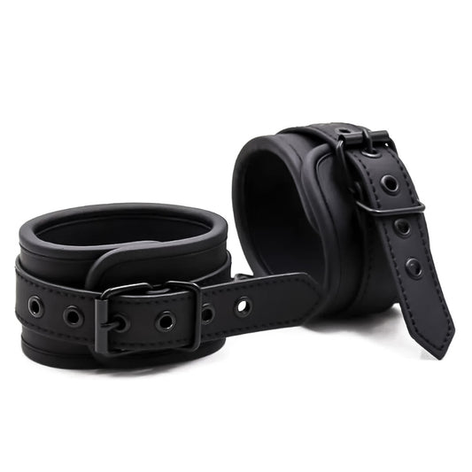 Secret Oasis BDSM Adjustable PU Leather Handcuffs