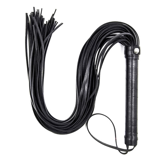 Secret Oasis Genuine Leather Tassel Horse Whip