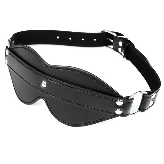 Secret Oasis BDSM Luxury Leather Blindfold Mask