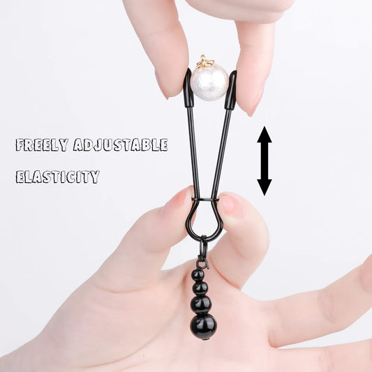 Secret Oasis Metal Nipple Clamps with Weights