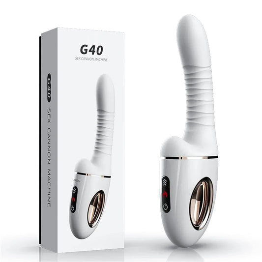 Secret Oasis Telescopic Dual Heads Heating Vibrator