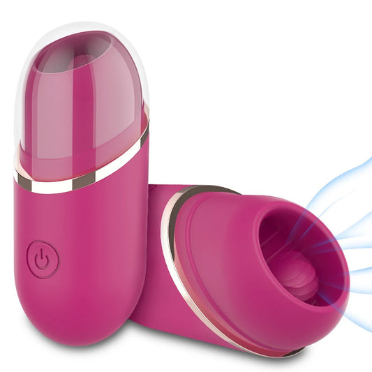 Secret Oasis NEW Portable Licking Tongue Sucking Vibrator